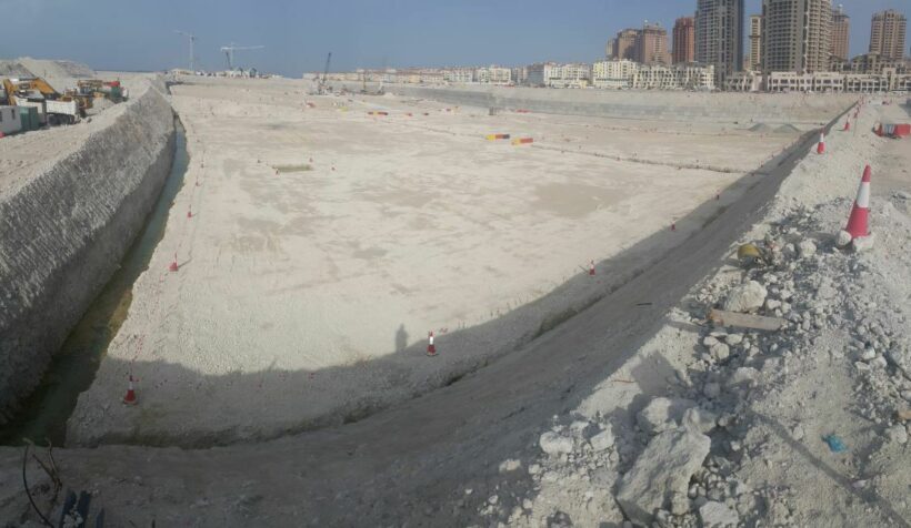 Dewatering Gewan Island Doha, Qatar