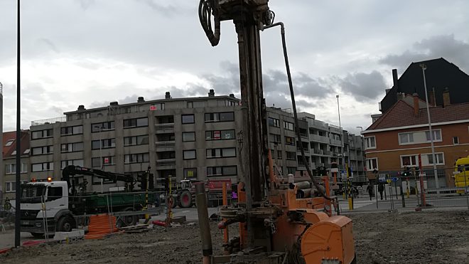 Etude de rabattement pour la piscine d'Ostende